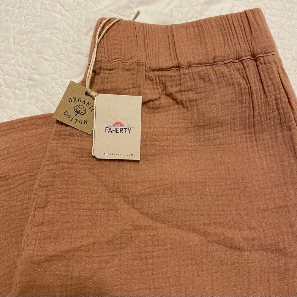 NWT Faherty Cotton Pant - Picture 3 of 8